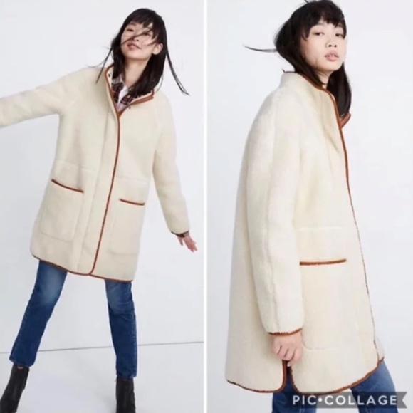 Madewell Sherpa Estate Jacket - Picture 1 of 4